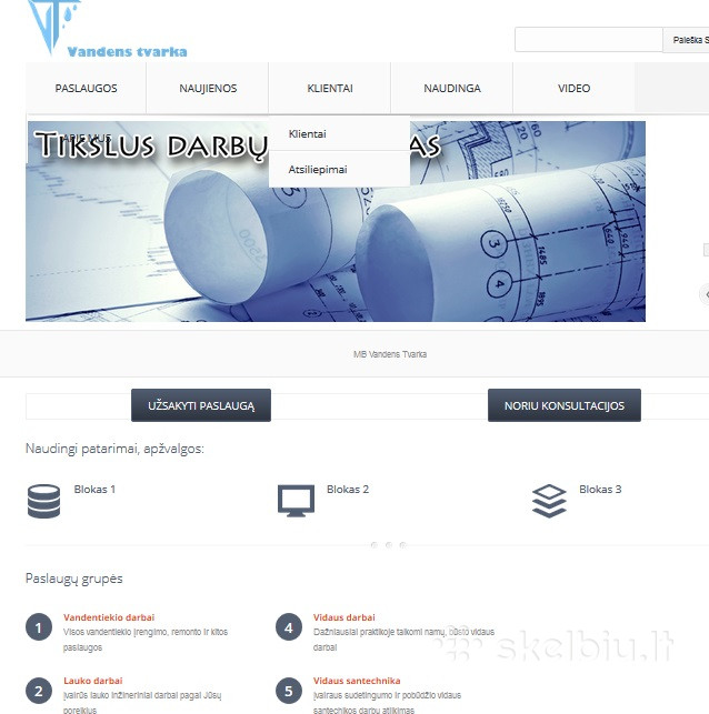 Internetinės svetainės, E-shops, pardaviminiai puslapiai | Vytautas